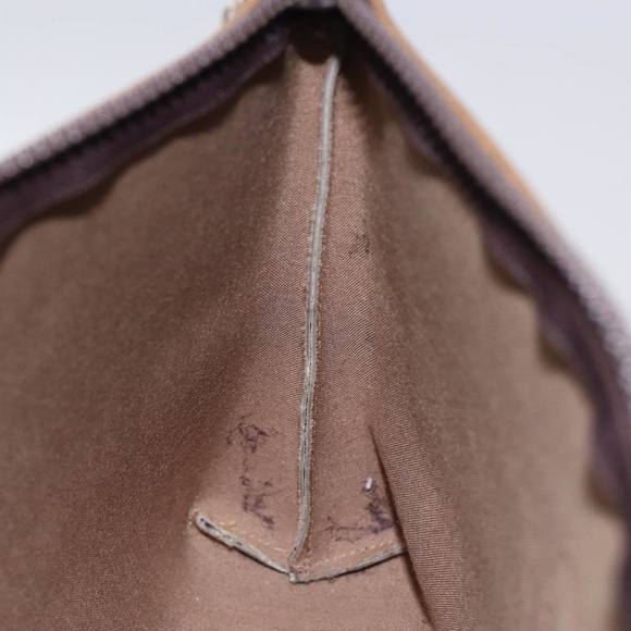 GUCCI GG Plus Supreme Clutch Bag PVC Beige Auth 78609 - Picture 16 of 16